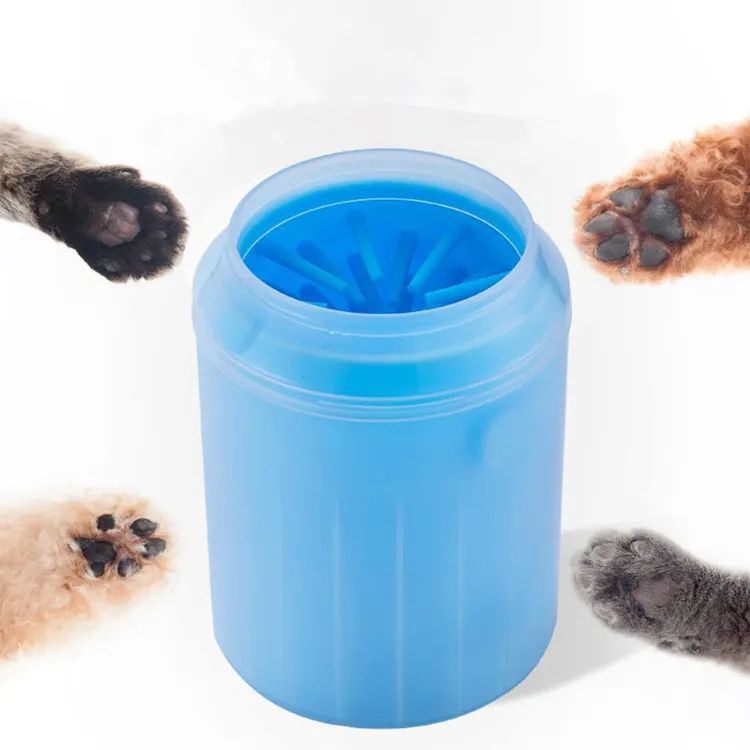 Ey Paw Nadiifiyaha Pet Paw Cleaner Cup